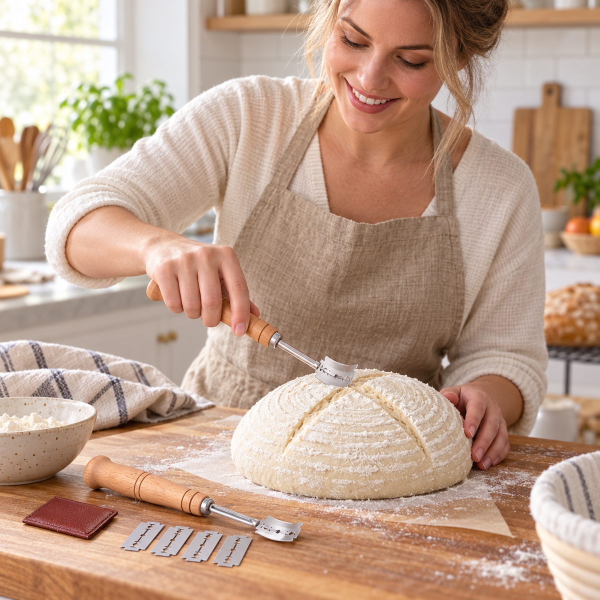 🥖 Bread Lame Set | Stainless Steel Scoring Blades | Sourdough & Artisan Bread Tool
