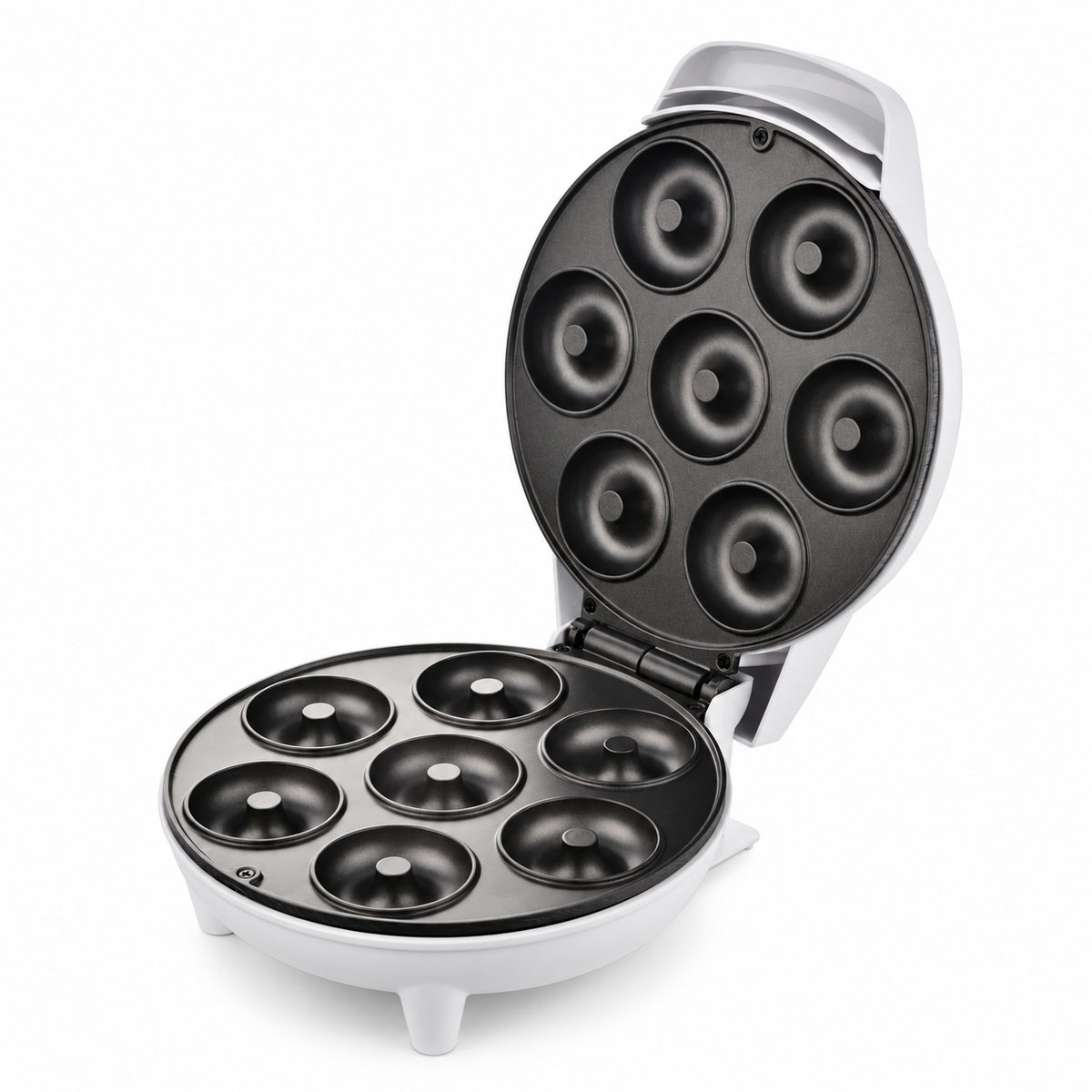 🍩 Mini Donut Maker | 7-Cavity Nonstick Baking Plate | Homemade Donut & Dessert Essential