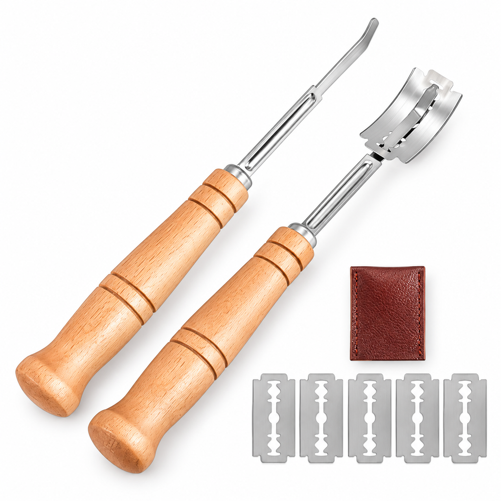 🥖 Bread Lame Set | Stainless Steel Scoring Blades | Sourdough & Artisan Bread Tool
