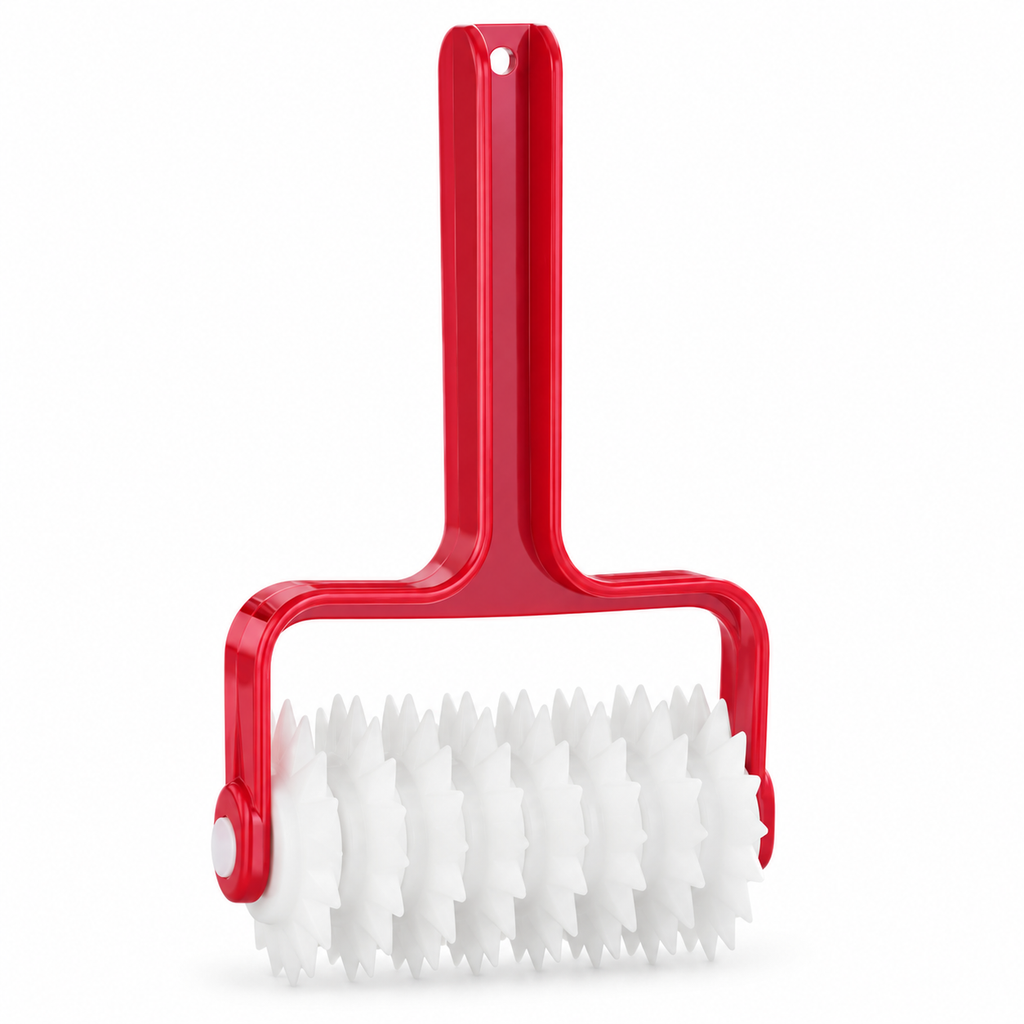 🍕 Dough Docker Roller | Spiked Pastry Tool | Pizza & Bread Prep Essential