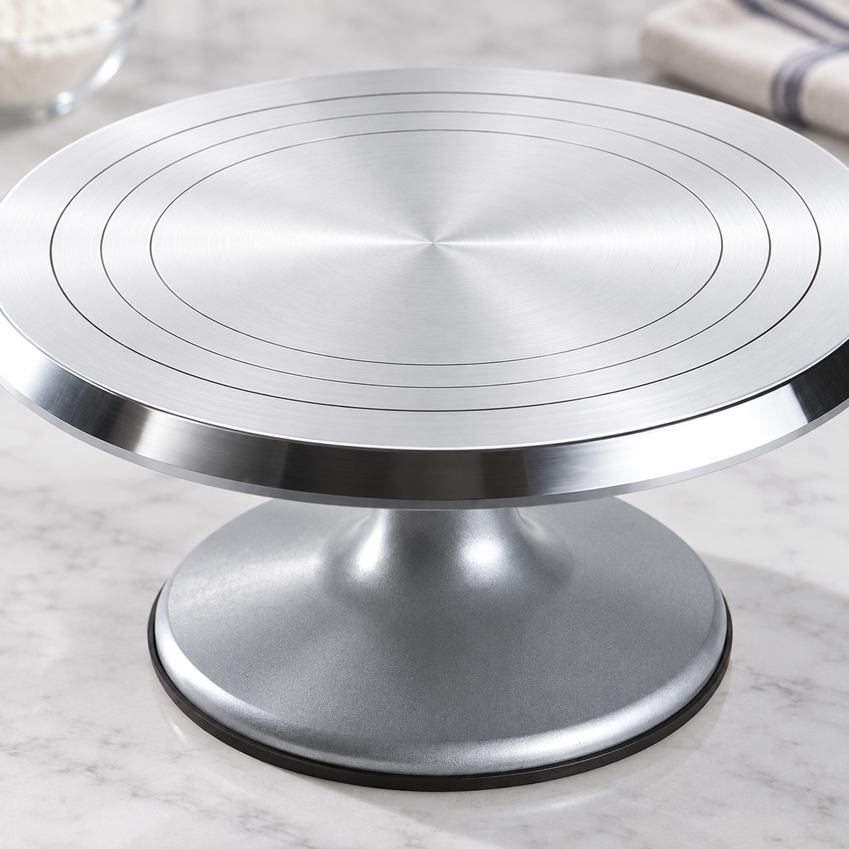 🎂 Professional Cake Turntable | Stainless Steel | Decorating & Icing Essential