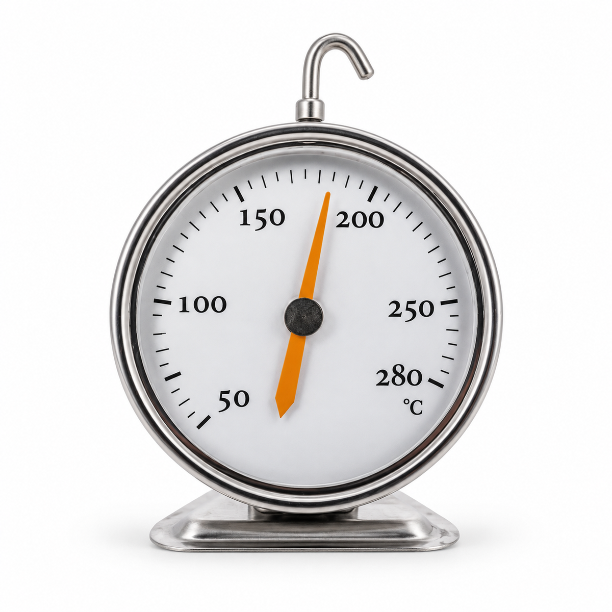🌡️ Oven Thermometer | Stainless Steel Dial | Baking & Roasting Temperature Guide
