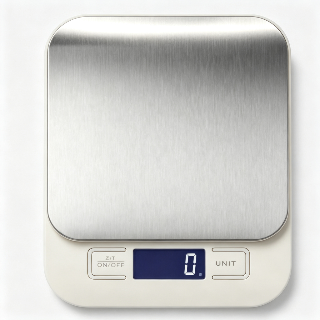 ⚖️ Digital Kitchen Scale | Stainless Steel Weighing Platform | Precision Baking Essential
