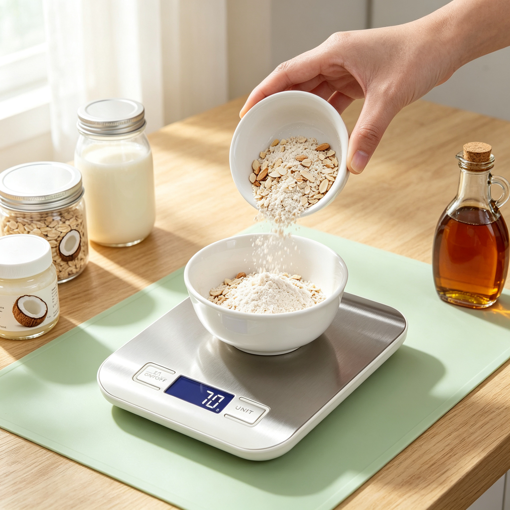 ⚖️ Digital Kitchen Scale | Stainless Steel Weighing Platform | Precision Baking Essential