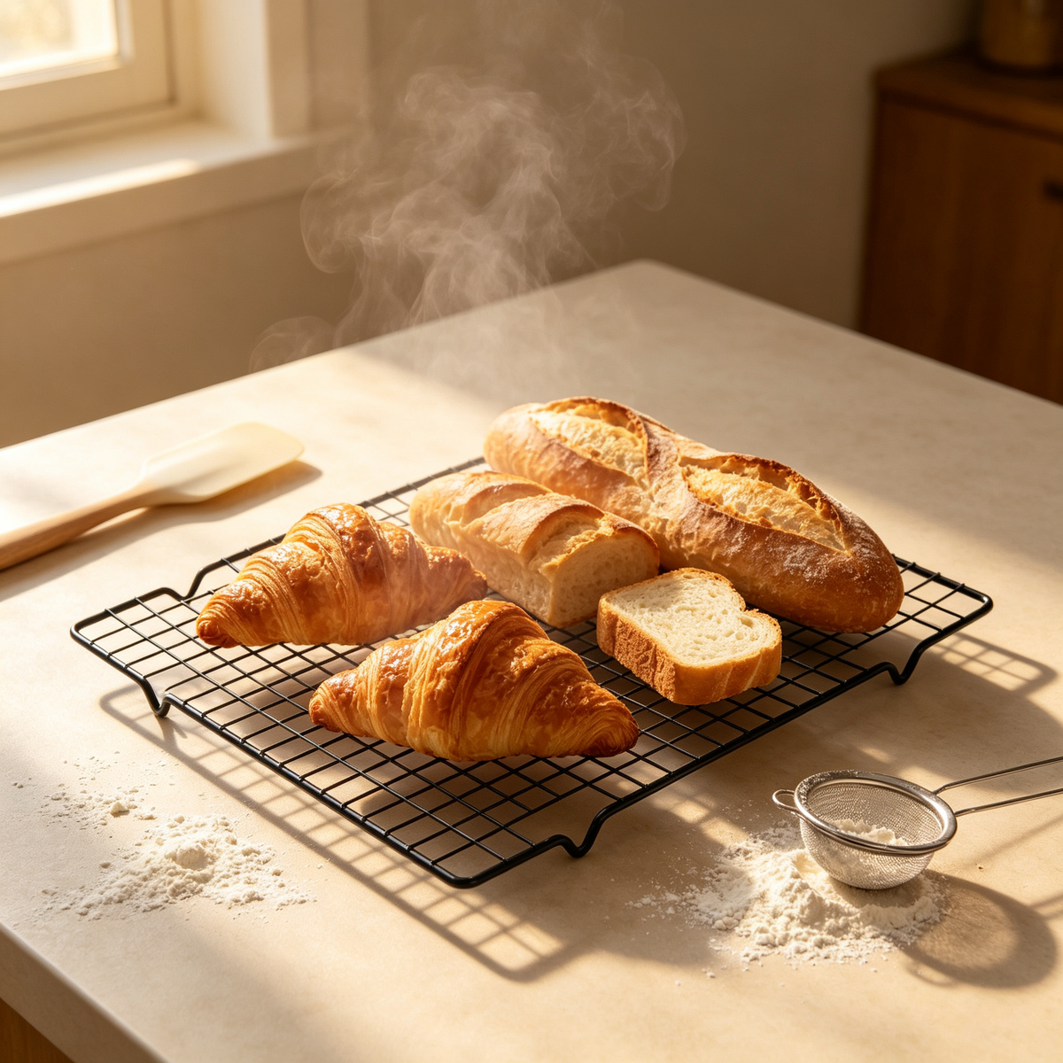 🍪 Stainless Steel Cooling Rack | Raised Wire Grid | Baking & Cooling